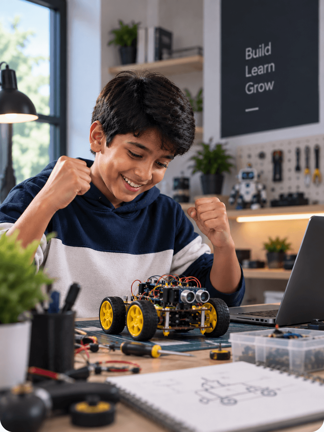 Kidbot activity: Robotics Workshop